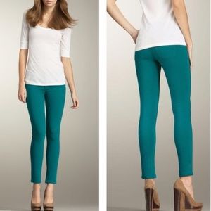 DL1961 Emma Legging Jeans in Mermaid Green Size 26